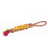 Trixie Twisted Stick Natuurrubber Aan Touw Assorti 37 CM 3 ST