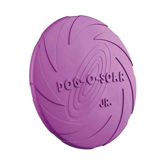 Trixie Dog Disc Drijvend Natuurrubber Assorti 15X15 CM 3 ST