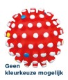 Trixie Vinyl Egelbal Met Geluid Assorti 6X6X6 CM 4 ST