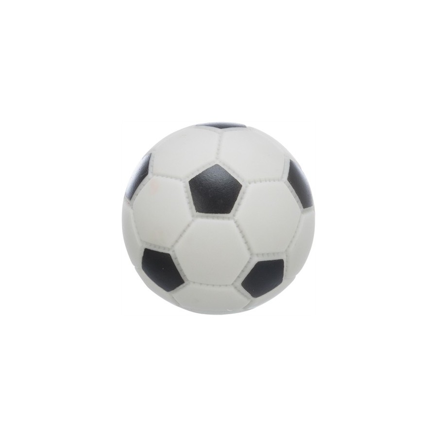 Trixie Voetbal Vinyl Zwart / Grijs 6X6X6 CM