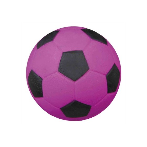 Trixie Drijvende Schuimrubber Neon Bal Assorti 6X6X6 CM 24 ST