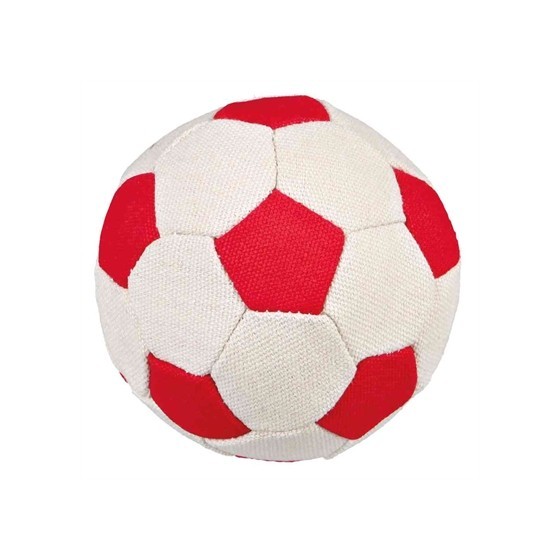 Trixie Soft Canvas Voetbal Assorti 11X11X11 CM 12 ST