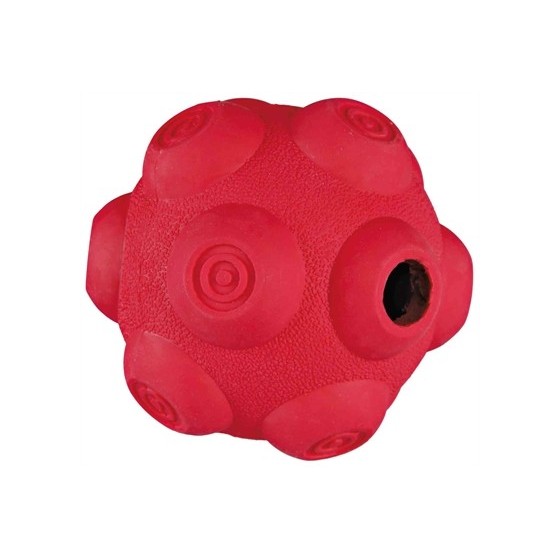 Trixie Snackbal Natuurrubber Assorti 9X9X9 CM 3 ST