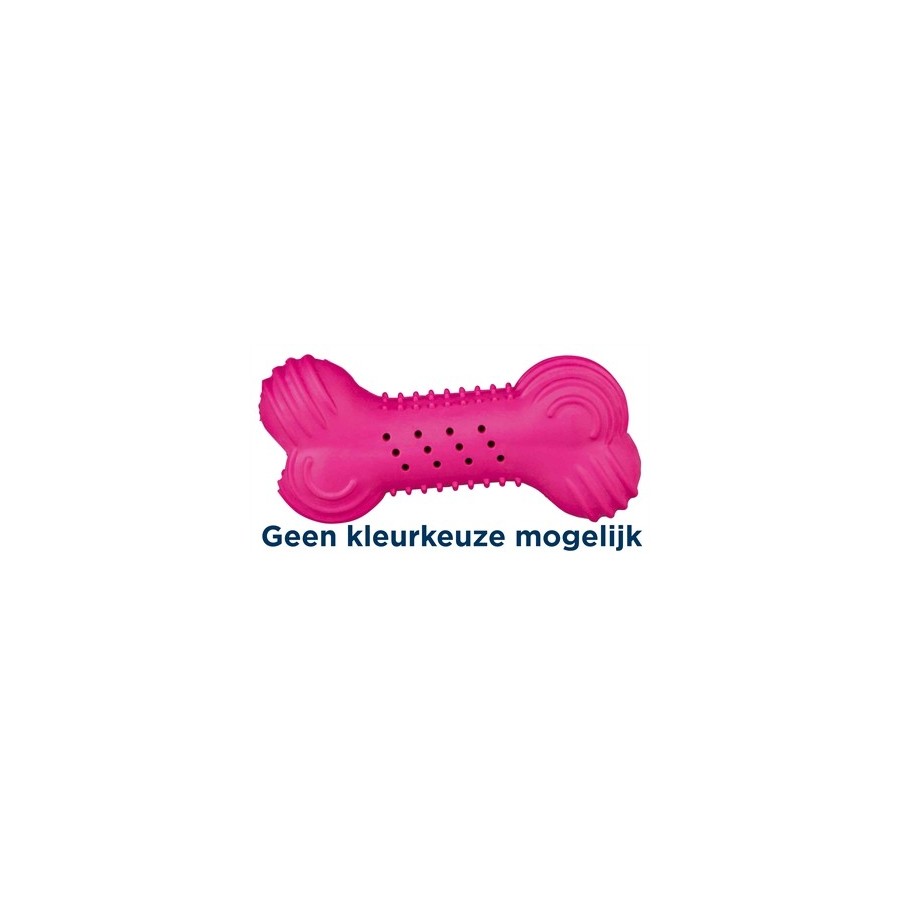 Trixie Ritsel Bot Natuurrubber 11 Cm Assorti 11 CM 3 ST