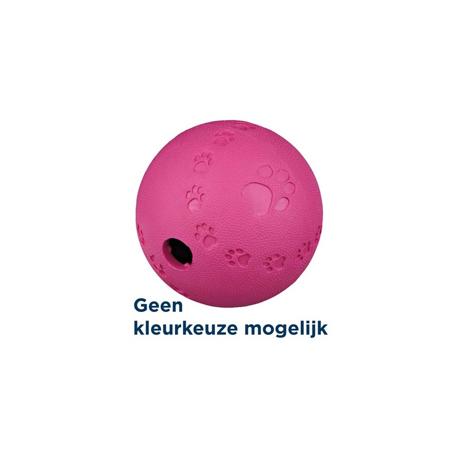 Trixie Natuurrubber Snackbal Assorti 6X6X6 CM 3 ST