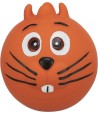 Trixie Latex Face Bal Met Geluid Assorti 6X6X6 CM 12 ST