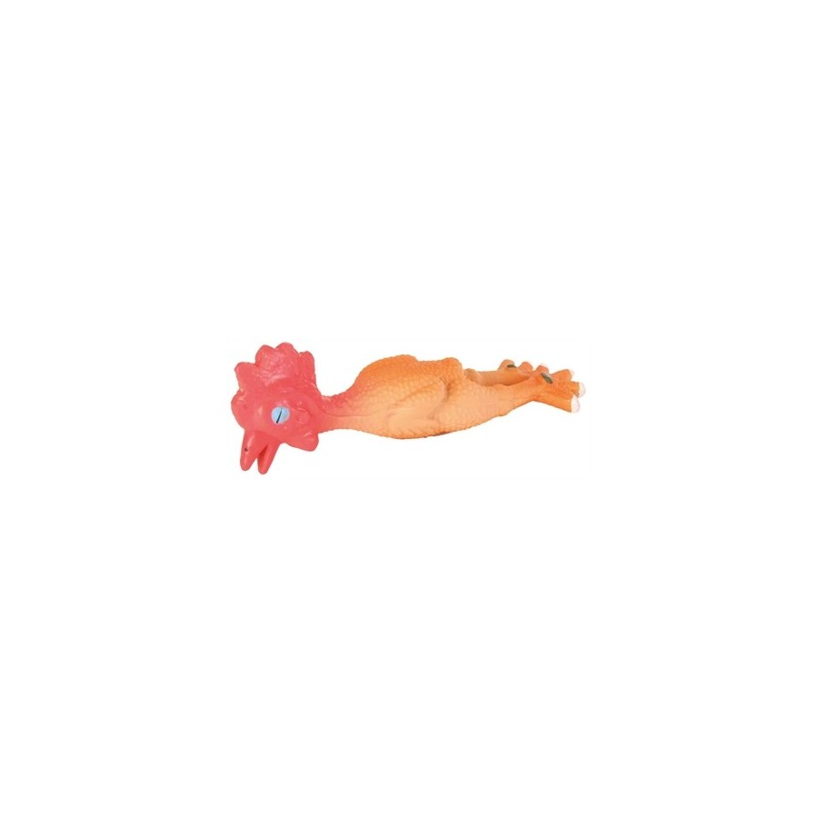 Trixie Latex Kip Met Geluid 15 CM 4 ST