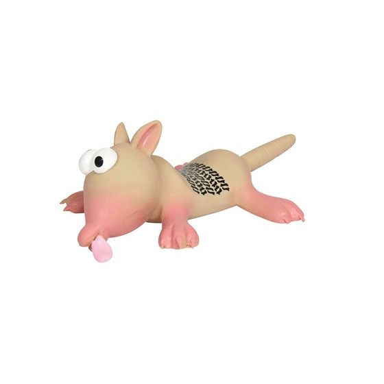 Trixie Latex Rat Of Muis Bandenafdruk Met Geluid 22 CM 3 ST