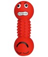 Trixie Latex / Polyestervlies Smiley-Halter Met Geluid Assorti 19 CM 3 ST
