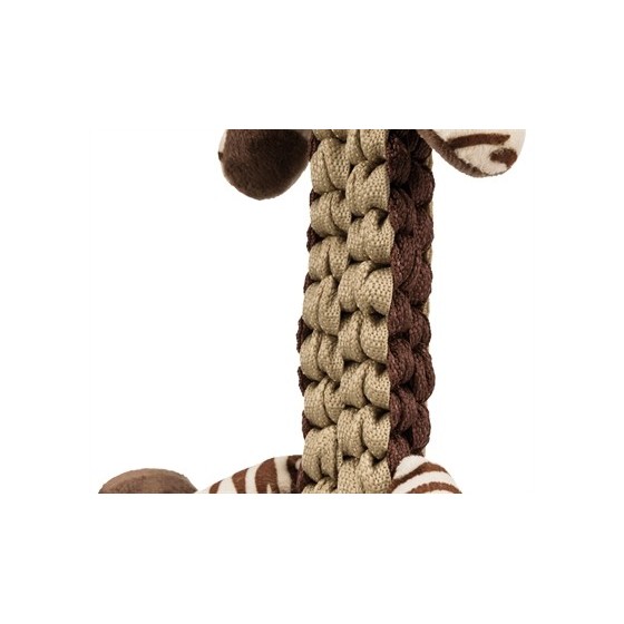 Trixie Pluche / Polyester Tijger Met Gevlochten Lijf En Geluid 32 CM 2 ST