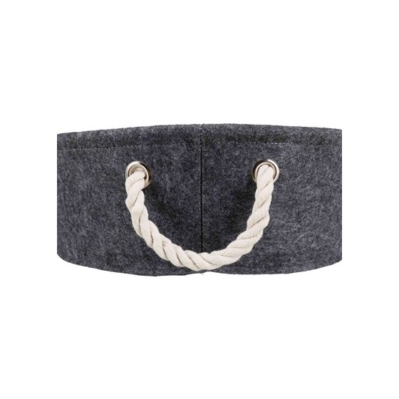 Trixie Mand Lian Rond Antraciet 45X45X20 CM