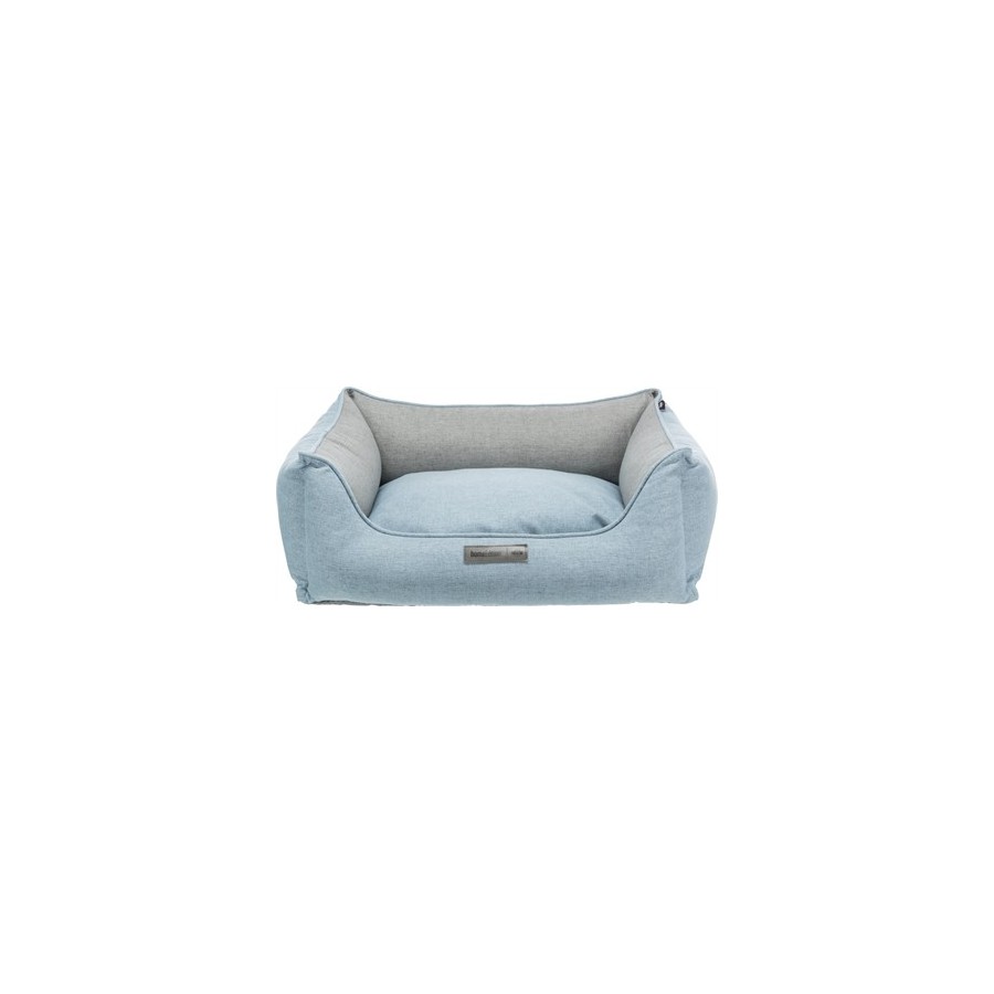 Trixie Hondenmand Lona Hoekig Lichtblauw/Grijs 80X60X27 CM