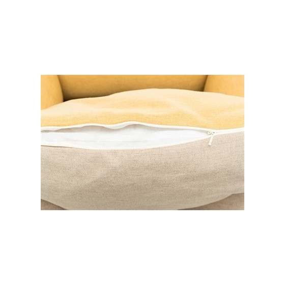 Trixie Hondenmand Lona Hoekig Zand/Geel 80X60X27 CM