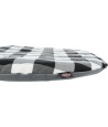 Trixie Kussen Scoopy Ovaal Zwart / Wit / Grijs 70X47X4 CM