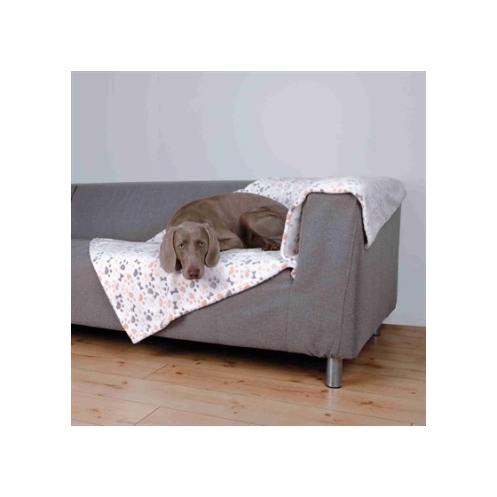 Trixie Deken Lingo Softfleece Wit / Beige 150X100X2 CM