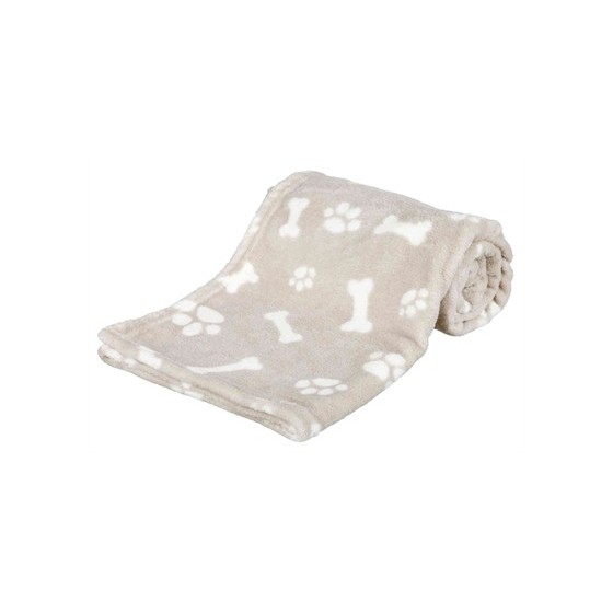 Trixie Pluche Deken Kenny Beige 100X75X2 CM