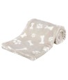 Trixie Pluche Deken Kenny Beige 100X75X2 CM