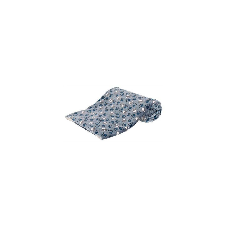 Trixie Deken Tammy Blauw / Beige 150X100X2 CM