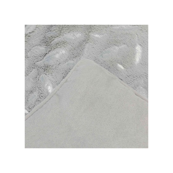Trixie Ligmat Feather Zilver / Grijs 100X70X3 CM