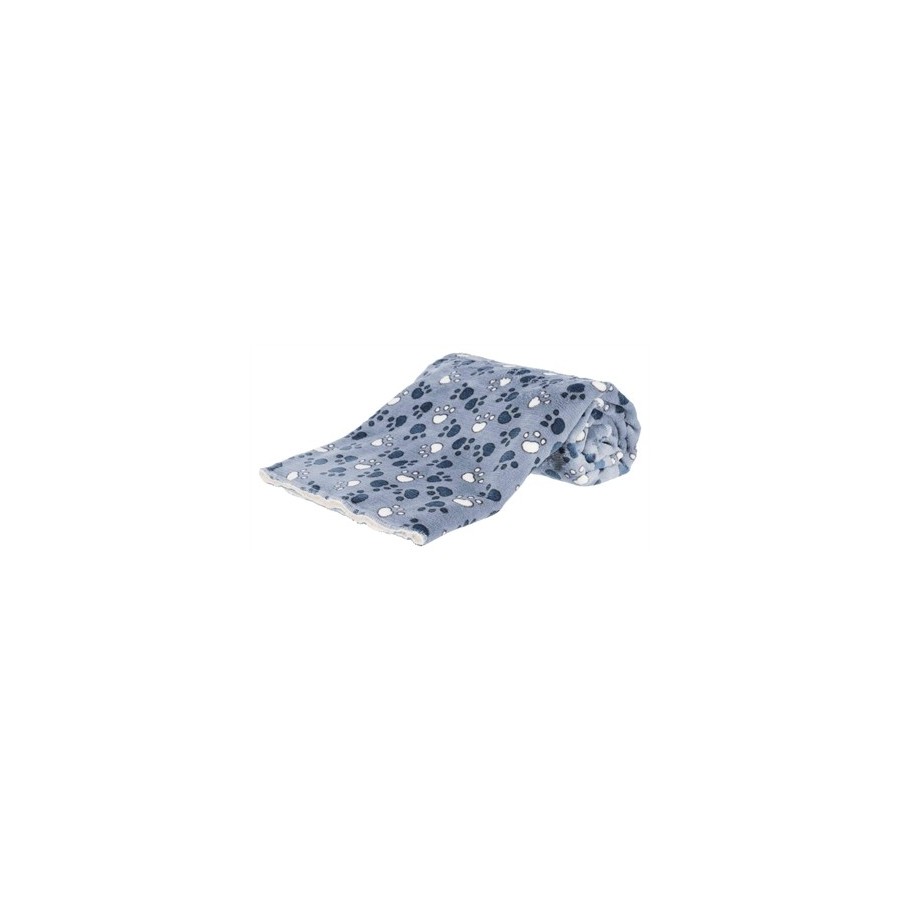 Trixie Deken Tammy Blauw / Beige 100X70X2CM