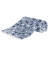 Trixie Deken Tammy Blauw / Beige 100X70X2CM