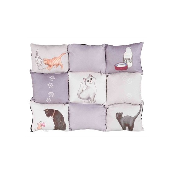 Trixie Kussen Patchwork Cat...