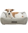 Trixie Vital Hondenmand Noah Hoekig Lichtgrijs 100X70X20 CM