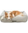 Trixie Vital Hondenmand Noah Hoekig Lichtgrijs 80X60X20 CM