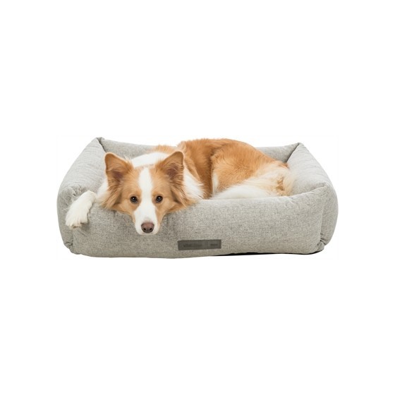 Trixie Vital Hondenmand Noah Hoekig Lichtgrijs 80X60X20 CM