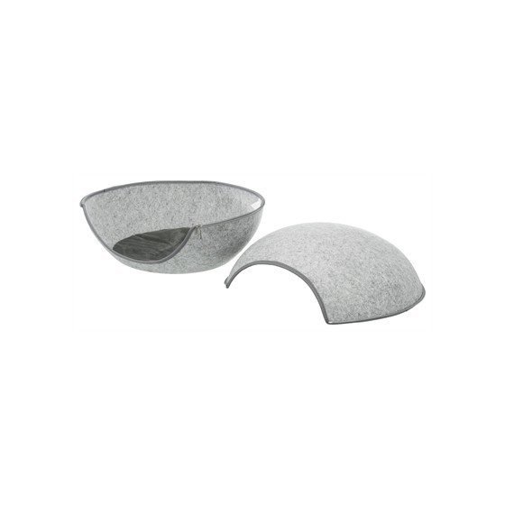 Trixie Relax-Iglo Luna Vilt Lichtgrijs 58X58X20 CM