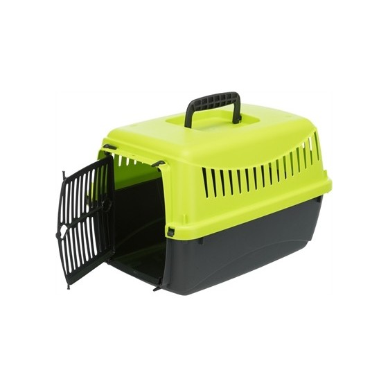 Trixie Vervoersbox Capri Antraciet / Groen 39X26X25 CM