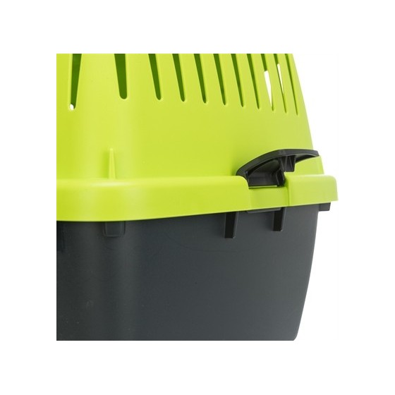 Trixie Vervoersbox Capri Antraciet / Groen 39X26X25 CM