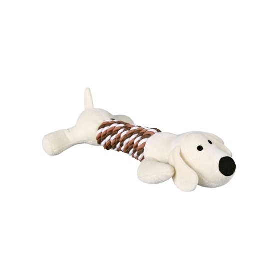 Trixie Pluche Dier Met Touwe En Geluid Assorti 32 CM 3 ST