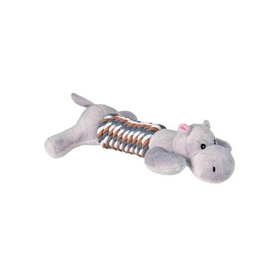 Trixie Pluche Dier Met Touwe En Geluid Assorti 32 CM 3 ST