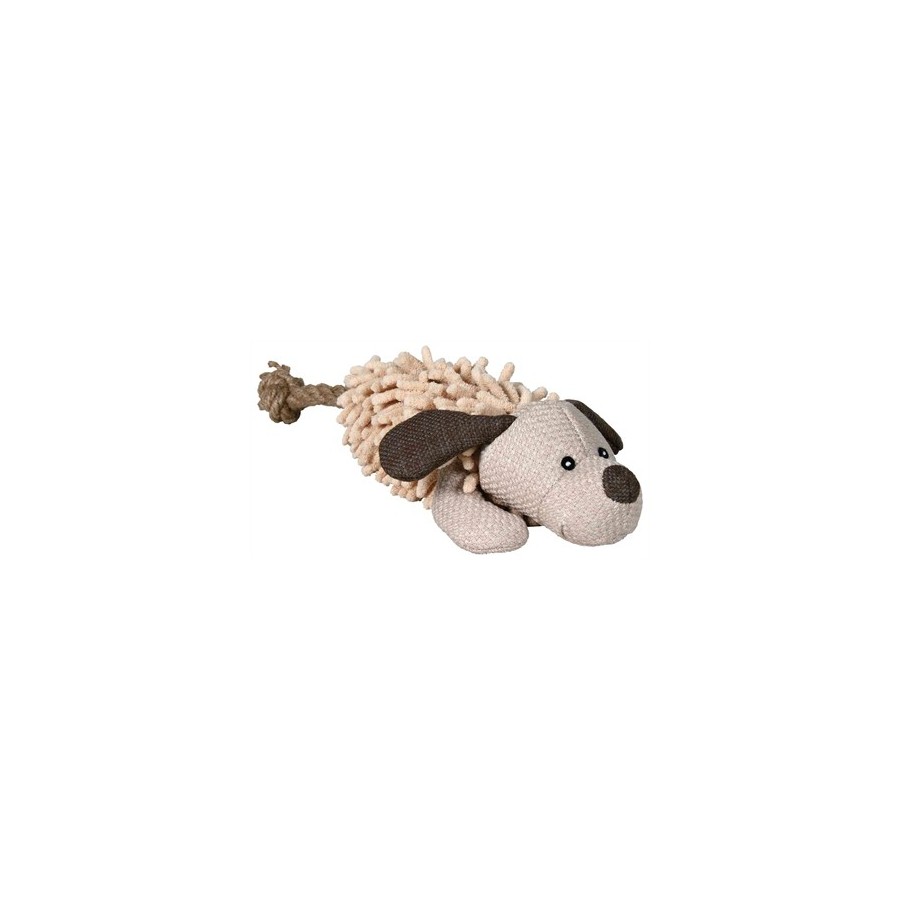 Trixie Hond Met Touw Van Stof / Pluche Met Geluid 30 CM 3 ST
