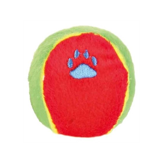 Trixie Pluche Speelbal Assorti 6X6X6 CM 24 ST