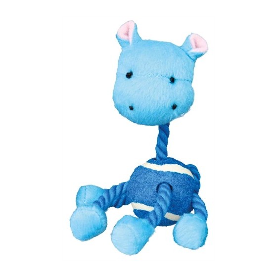 Trixie Pluche Dier Met Touw En Tennisbal Assorti 16 CM 3 ST