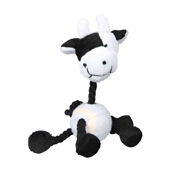 Trixie Pluche Dier Met Touw En Tennisbal Assorti 16 CM 3 ST