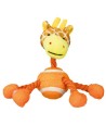Trixie Pluche Dier Met Touw En Tennisbal Assorti 16 CM 3 ST