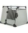 Trixie Vervoersbox Aluminium Zilver / Lichtgrijs 97X88X75 CM