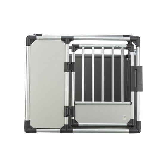 Trixie Vervoersbox Aluminium Zilver / Lichtgrijs 97X88X75 CM