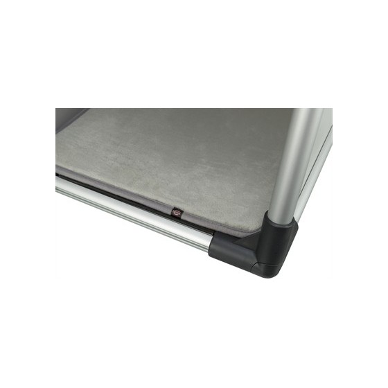 Trixie Vervoersbox Aluminium Zilver / Lichtgrijs 97X88X75 CM