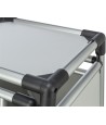 Trixie Vervoersbox Aluminium Zilver / Lichtgrijs 97X88X75 CM