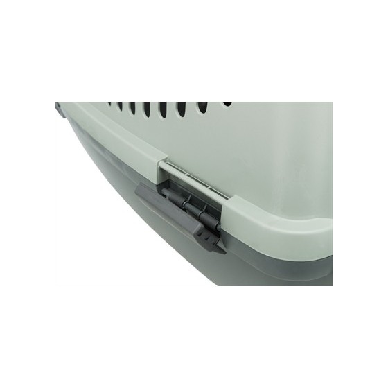 Trixie Be Eco Vervoersbox Capri Antraciet / Grijs-Groen 55X37X34 CM