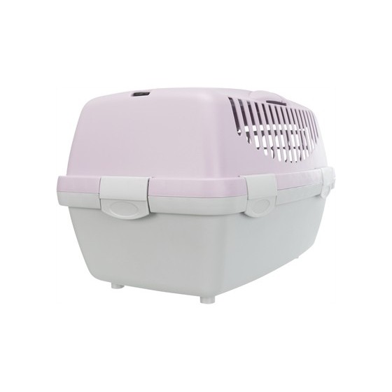 Trixie Vervoersbox Capri 1 Lichtgrijs / Lila 48X32X31 CM