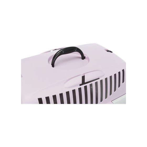 Trixie Vervoersbox Capri 1 Lichtgrijs / Lila 48X32X31 CM