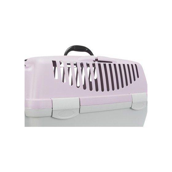 Trixie Vervoersbox Capri 1 Lichtgrijs / Lila 48X32X31 CM