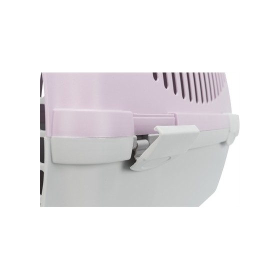 Trixie Vervoersbox Capri 1 Lichtgrijs / Lila 48X32X31 CM