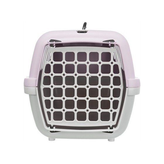 Trixie Vervoersbox Capri 2 Lichtgrijs / Lila 55X37X34 CM
