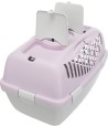 Trixie Vervoersbox Capri 2 Lichtgrijs / Lila 55X37X34 CM